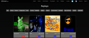 VJStream.tv   Replays   VJStream   Live video streaming for DJs   VJs